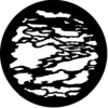 Cloud 11 - Stock Gobo for Gobo Light Projectors - Choose your size!