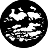 Cloud 7 - Stock Gobo for Gobo Light Projectors - Choose your size!