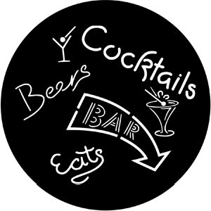 Cocktails - Stock Gobo for Gobo Light Projectors - Choose your size!