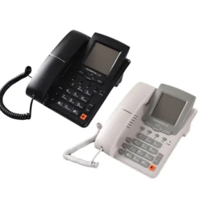 Corded Landline Phone Two-line Operation LCD Display and Advanced Functions