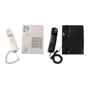Corded Landline Telephone with Mute and Redial Functions Easy to Install