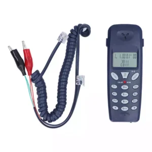 Corded Phone With Pause And Function FSK DTMF 16 Bit LCD Display Wired Telephone For Hotel