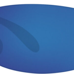 Costa Del Mar Ballast Blue Mirror Polarized Sunglasses, Shiny Black Frames, 57mm