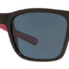 Costa Del Mar Panga Shiny Black/Crystal/Fuchsia Polarized Sunglasses, 56mm