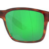 Costa Del Mar Paunch Polarized Sunglasses 57mm Tortoise Frame and Green Mirror Lenses