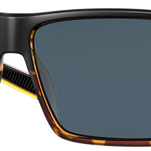 Costa Del Mar Rincon 63mm Polarized Sunglasses with Black and Shiny Tortoise Frame with Grey Lenses