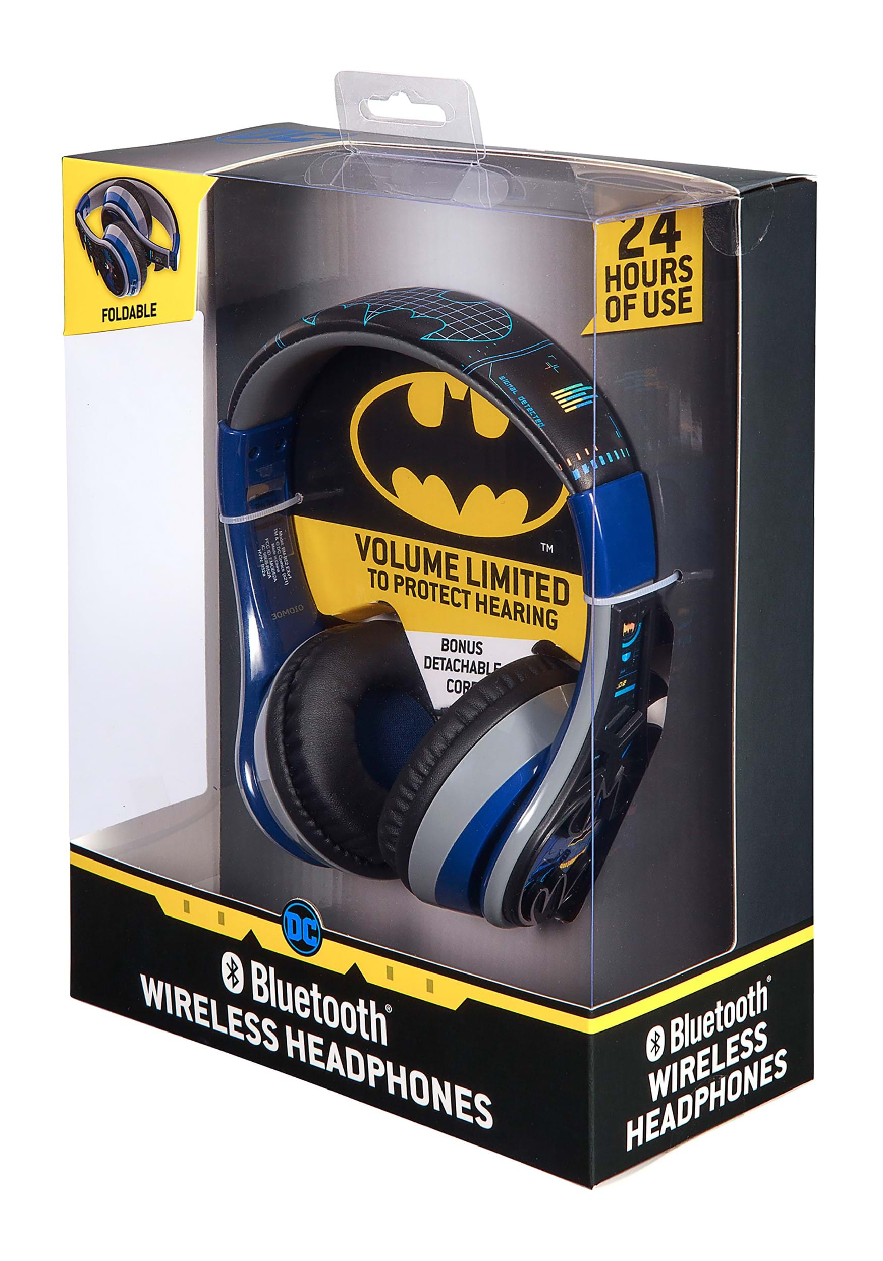 DC Comics Batman Youth Bluetooth Headphones | Batman Gifts DC Comics Batman Youth Bluetooth Headphones | Batman Gifts