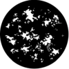 Dapple (Medium) - Stock Gobo for Gobo Light Projectors - Choose your size!