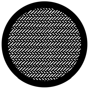Denim - Stock Gobo for Gobo Light Projectors - Choose your size!