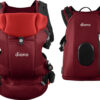 Diono Carus Complete 4-in-1 Baby Carrier + Detachable Backpack - Red