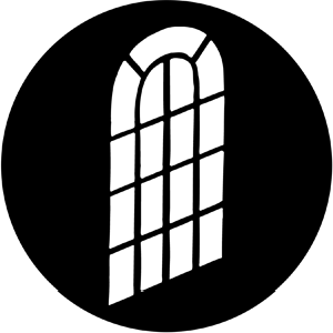 Distorted Venetian - Stock Gobo for Gobo Light Projectors - Choose your size!