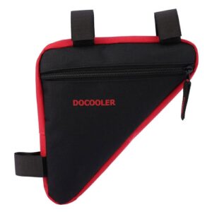 Docooler Triangle Cycling Bike Bicycle Front Saddle Tube Frame Pouch Bag Holder Outdoor Bag