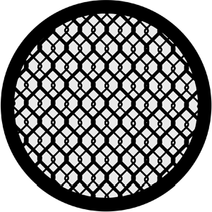 Double Wire - Stock Gobo for Gobo Light Projectors - Choose your size!