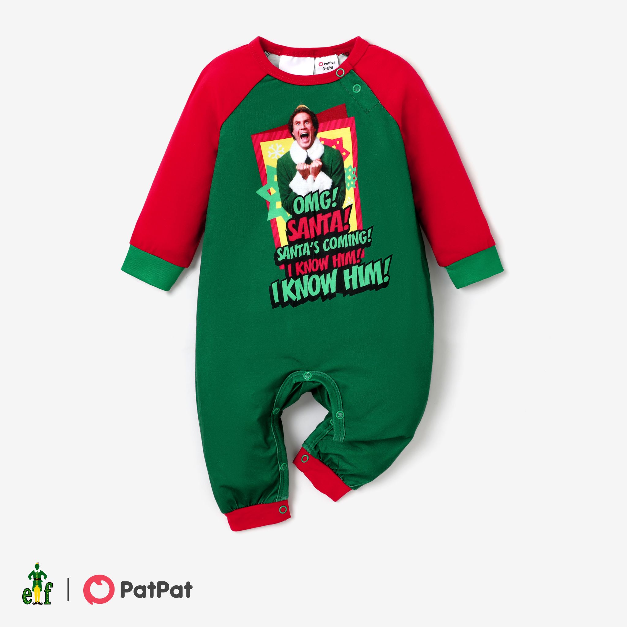 ELF Family Matching Christmas Character Print Pajamas Sets (Flame Resistant) ELF Family Matching Christmas Character Print Pajamas Sets (Flame Resistant)