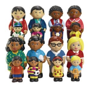 Excellerations Our Soft Family Dolls - Set of All 4 Families