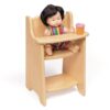 Excellerations Wooden Doll Highchair
