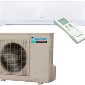FTKB12AXVJU/RKB12AXVJU 12000 BTU Single-Zone Cooling Only Mini Split System with 17 SEER Smart Inverter Technology and Blue Fin Protection in