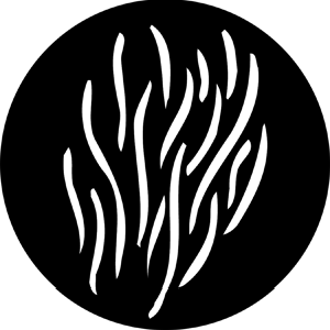 Fingers - Stock Gobo for Gobo Light Projectors - Choose your size!