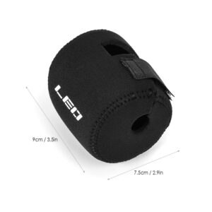 Fishing Reel Bag Protective Cover Trolling Drum Reel Wheel Protective Case Sock Fishing Reel Pouch Storage Bag