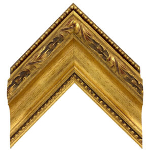 Frame My TV Samsung The Frame (2021-2022) 75" Deco Frame In Ornate Gold