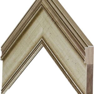 Frame My TV Samsung The Frame (2021-2022) 75" Deco Frame In Warm Silver