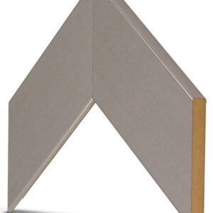 Frame My TV Samsung The Frame (2021-2022) 85" Deco Frame In Brushed Stainless