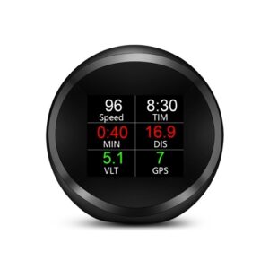 GPS Speed Slope Meter, Digital Inclinometer Level & Angle Gauge, Head Up Display Speedometer, Bevel Tilt Gauges with Multifunctional Function for All DC5-18V Car