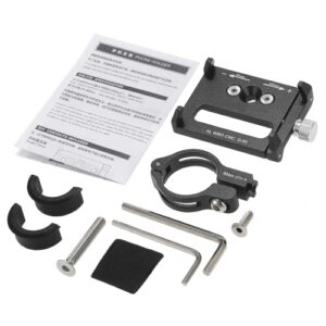 GUB Mountian Bike Phone Mount Universal Adjustable Bicycle Cell Phone GPS Mount Holder Bracket Cradle Clamp