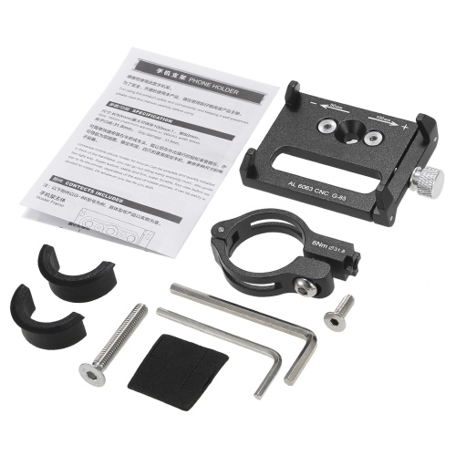 GUB Mountian Bike Phone Mount Universal Adjustable Bicycle Cell Phone GPS Mount Holder Bracket Cradle Clamp GUB Mountian Bike Phone Mount Universal Adjustable Bicycle Cell Phone GPS Mount Holder Bracket Cradle Clamp