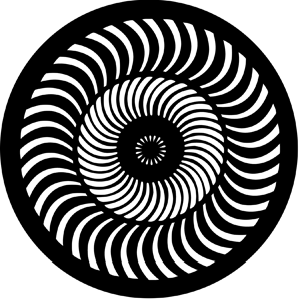 Geometrics 2 - Stock Gobo for Gobo Light Projectors - Choose your size!