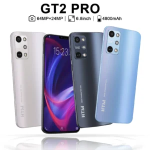 Gobal Version HTM GT2 Pro Original Mobile Phones Face Unlock Telephone MediaTek MT6762 Cellphones 4800mAh Android12 Smartphone