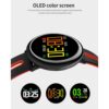 HB08 Smart Colorful Screen Bracelet With Classic steel Magnetic Watchband