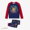 Harry Potter Christmas Family Matching Character Print Long-sleeve Pajamas Sets (Flame Resistant)