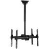 Heavy Duty Dual TV Ceiling Mount