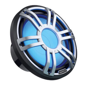 Hertz HMS 10 10" Black Marine Infinite Baffle RGB LED Subwoofer