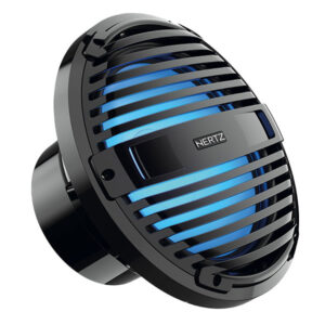 Hertz HMS 12 12" Black Marine Infinite Baffle RGB LED Subwoofer