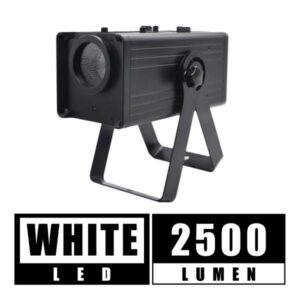 High Power! LED Gobo Projector Light w/ Rotation Feature - 30 Watts!