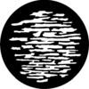 Interlocking Breakup - Stock Gobo for Gobo Light Projectors - Choose your size!