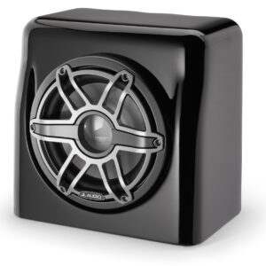 JL Audio 10" Sport Grille Gloss Black Marine Enclosed Subwoofer System
