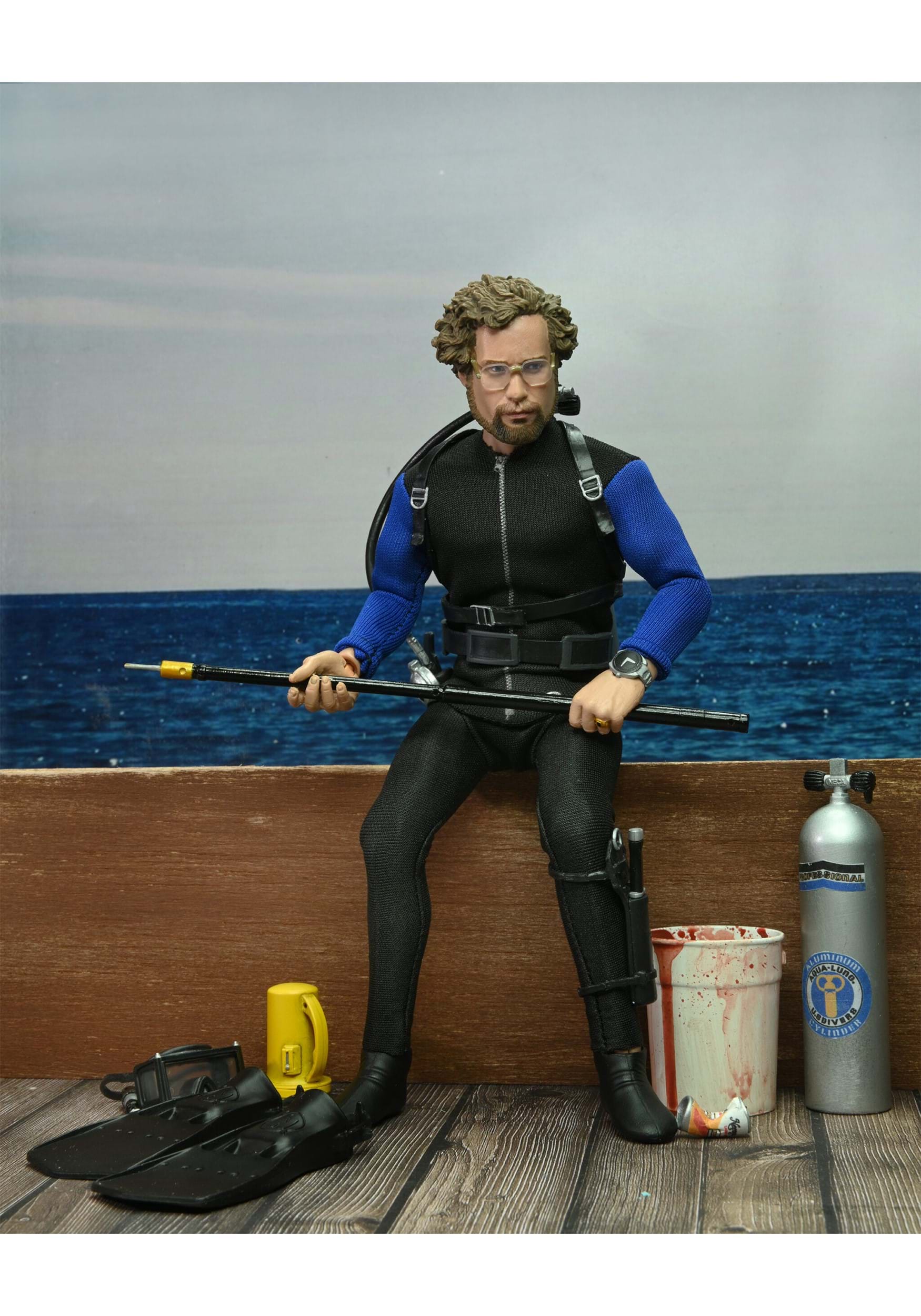 Jaws Hooper (Shark Cage) 8 Inch Scale Clothed Figure Jaws Hooper (Shark Cage) 8 Inch Scale Clothed Figure