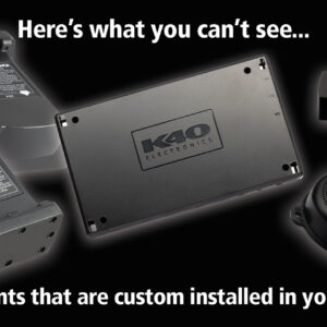 K40 Platinum360 Expert Front and Rear Radar Detection System