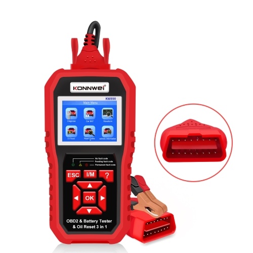 KONNWEI KW890 Professional OBDII Scanner Auto Code Reader KONNWEI KW890 Professional OBDII Scanner Auto Code Reader