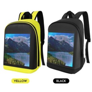LED Color Screen Customizable Backpack Travel Bag Pack School Bag