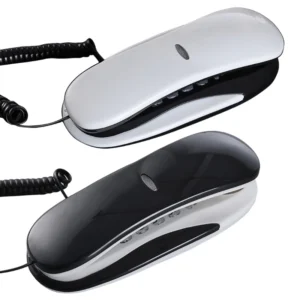 Landline Wall Mounted Telephone esktop Corded Fixed Phone Extension