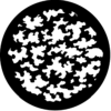 Leaf Breakup (Large) - Stock Gobo for Gobo Light Projectors - Choose your size!