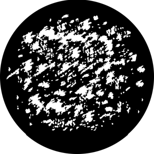Lightweave - Stock Gobo for Gobo Light Projectors - Choose your size!
