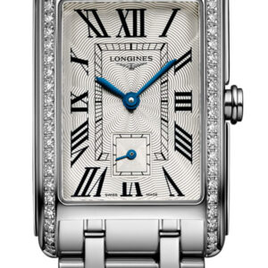Longines DolceVita Silver Dial Stainless Steel Bracelet Watch, 37mm