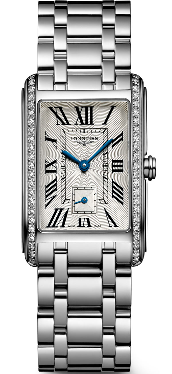 Longines DolceVita Silver Dial Stainless Steel Bracelet Watch, 37mm Longines DolceVita Silver Dial Stainless Steel Bracelet Watch, 37mm
