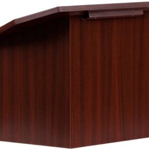 MT-M8833-LECT-GG Foldable Mahogany Tabletop