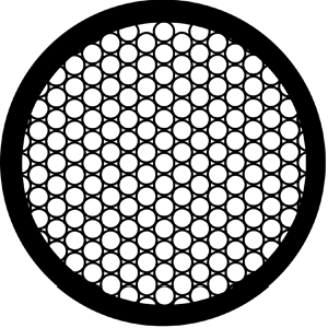 Matrix - Stock Gobo for Gobo Light Projectors - Choose your size!
